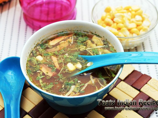 Sweetcorn Chicken Soup