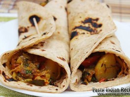 Achari Aloo Roll