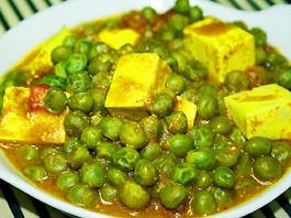 Microwave-Mattar-Paneer