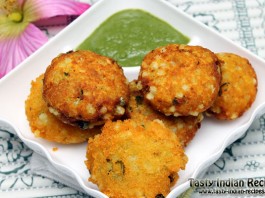 Sabudana and Potato Tikki